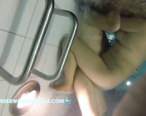 NEW! When I'm retired, I want to fuck my wife in the pool and watch other girls doing it too.