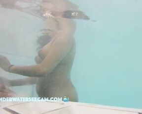 An Indian couple goes naked for the first time at a nudist spa and gets horny.