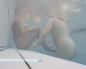These two cute girls would definitely have nothing against a good underwater fuck.