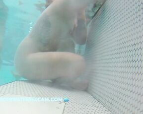NEW! Maybe this girl with pierced nipples is doing some kind of yoga.