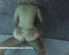 NEW! I caught this couple having sex by the hot tub and filmed them with a hidden camera