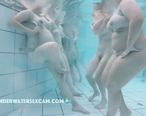 NEW! This group of girls isn't made up of models, but every one of them is horny.
