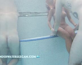 NEW! She would love to play with his big pecker a lot more, but he doesn't dare.