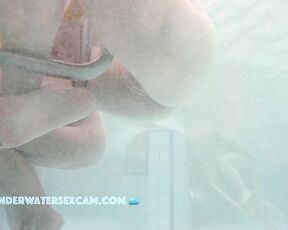 NEW! These girls have gotten really horny in the warm water and enjoy being naked.