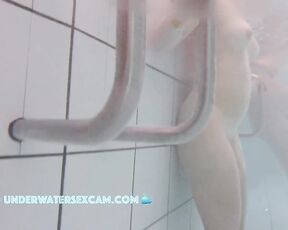 NEW! This horny bitch masturbates right in front of me and watches me doing it.