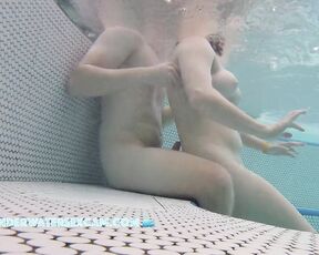 NEW! There's nothing better for getting horny than having fun naked in the sauna pool.