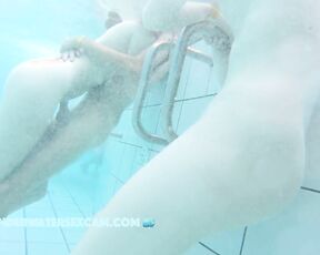 NEW! Imagine you go to a nudist spa with your girlfriend and a horny friend accompanies her.