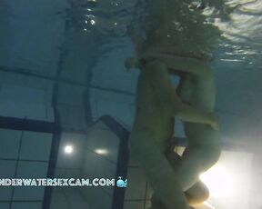 NEW! The two are interrupted during underwater sex, but they continue right away.