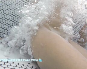 NEW! She's really enjoying the bubbles in the whirlpool, so she doesn't need a boyfriend anymore.