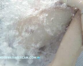 NEW! She's really enjoying the bubbles in the whirlpool, so she doesn't need a boyfriend anymore.