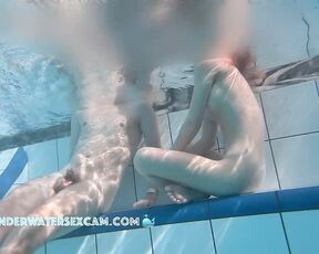 NEW! This teen couple is enjoying the sun, and I would guess that it's definitely turning her on.