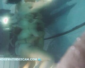 NEW! The guy is having sex with his overweight wife because a sexy girl in the background is arousing him.