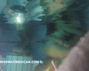 NEW! The guy is having sex with his overweight wife because a sexy girl in the background is arousing him.