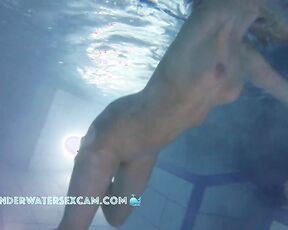 NEW! This pretty MILF with a perfectly shaved pussy likes to have her belly massaged a little.