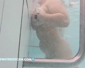 NEW! She only came to show off her big tits because it made her horny, and then she masturbated.