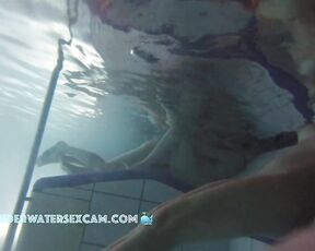 NEW! These two get horny when they're naked in the warm water of the sauna pool with the massage jets turned on.