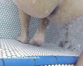 NEW! A horny MILF arrives alone and is approached and charmed by a stranger, and she likes it.