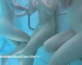 NEW! What could be better than watching a hot, horny teen? Watching three hot, horny teens!