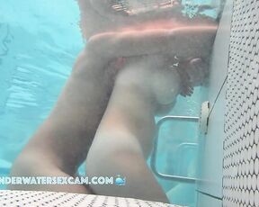 NEW! When her boyfriend notices the voyeur, he tries to cover her fantastic big tits.