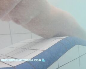 NEW! This lady enjoys having her primary sexual characteristics massaged and obviously has fun doing so.