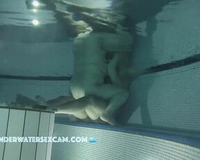 NEW! Since she's as light as a feather in the water, you can fuck her nice and long.