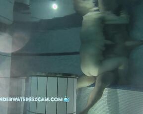 NEW! Since she's as light as a feather in the water, you can fuck her nice and long.