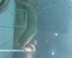 NEW! The position from behind is very suitable when having sex in water for the first time with a teen 18+ girl.