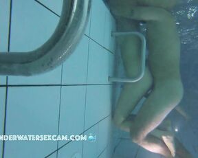 NEW! The position from behind is very suitable when having sex in water for the first time with a teen 18+ girl.