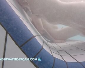 NEW! Her boyfriend doesn't get it, but she knows that I know she masturbates with the underwater jets.