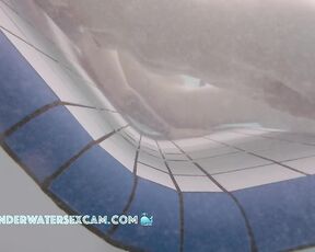 NEW! Her boyfriend doesn't get it, but she knows that I know she masturbates with the underwater jets.