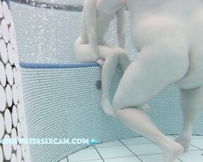 Well, I'm pretty sure she always sits on top of him during sex, otherwise it would be a bit uncomfortable.