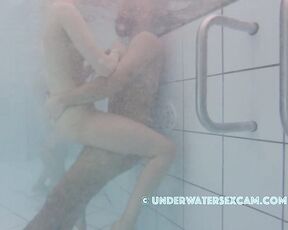 NEW! I should sell lubricant to such horny couples, but of course only oil-based lubricants work in water, not water-based ones ;-)