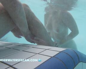 NEW! I absolutely had to film her tits, even though it wasn't that easy from my position.