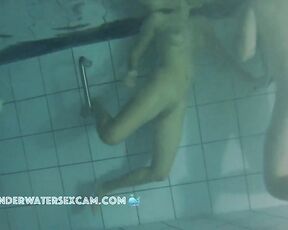 NEW! This girl is doing some extra underwater gymnastics for us so we can see her pussy better.