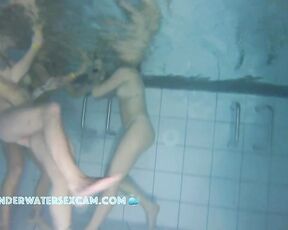 NEW! These little sluts know exactly how the men are watching them while they play in the pool.