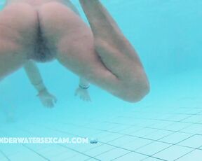 NEW! I had already noticed her labia sticking out of her big pussy, so I followed her.