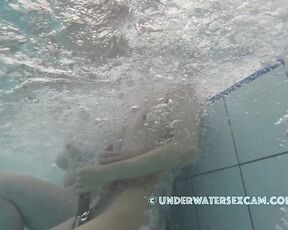 NEW! Here you can see what happens when you go naked in the pool with your teen girlfriend for the first time.