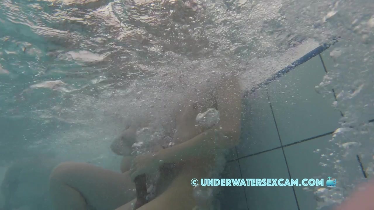 NEW! Here you can see what happens when you go naked in the pool with your teen girlfriend for the first time.