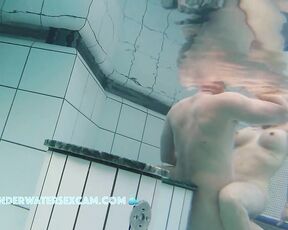 NEW! She really knows how to make him cum, and she likes it when someone watches her do it.