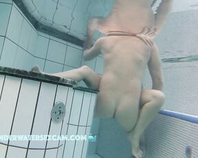 NEW! She really knows how to make him cum, and she likes it when someone watches her do it.