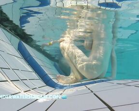 NEW! Usually, tall girls with a 75-inch waist have small breasts, but she's really the exception with her huge tits.