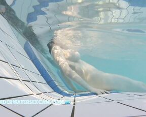 NEW! Usually, tall girls with a 75-inch waist have small breasts, but she's really the exception with her huge tits.