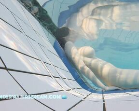 NEW! Usually, tall girls with a 75-inch waist have small breasts, but she's really the exception with her huge tits.