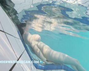 NEW! Usually, tall girls with a 75-inch waist have small breasts, but she's really the exception with her huge tits.