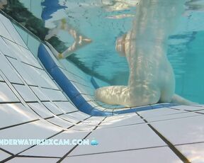 NEW! Usually, tall girls with a 75-inch waist have small breasts, but she's really the exception with her huge tits.