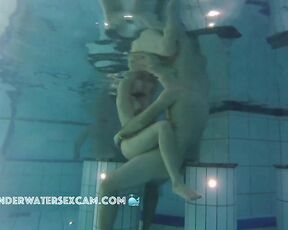 NEW! His big cock is definitely pointing in the right direction, and fucking on the underwater stools would be great too.