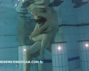 NEW! His big cock is definitely pointing in the right direction, and fucking on the underwater stools would be great too.