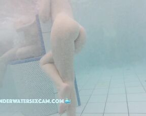 NEW! These young girls always get so horny when they're naked in warm water, maybe because of all the floating pheromones?