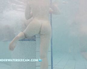 NEW! These young girls always get so horny when they're naked in warm water, maybe because of all the floating pheromones?