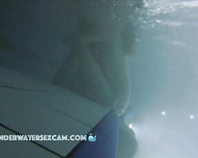 NEW! Unfortunately, you can't hear her moaning over the water because she wanted me to hear her getting fucked.